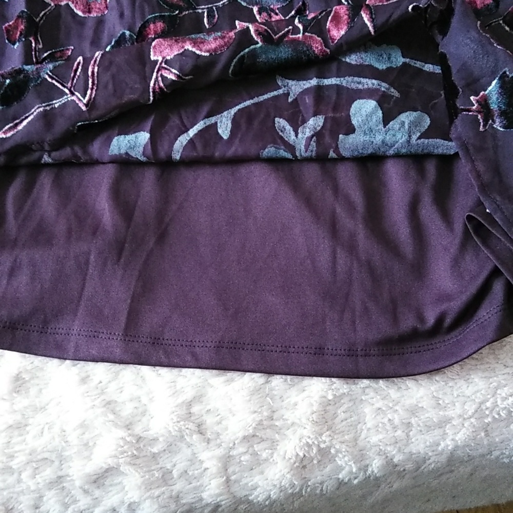 HALO 💖 Velvet Burn Out Dress - Picture 7 of 12